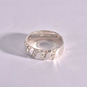 Zirconium Sterling Ring